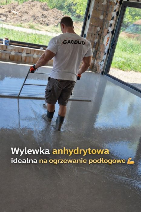 Wylewki maszynowe cementowe i anhydrytowe