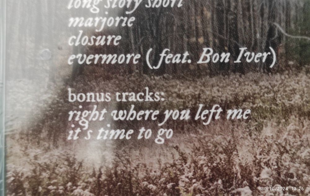 Taylor Swift - Evermore - Deluxe Edition CD