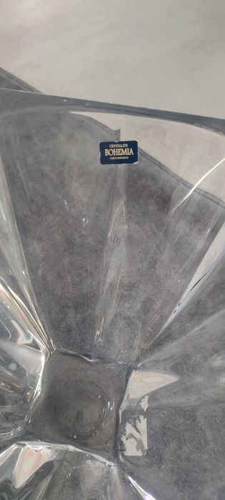 Conjunto Cristal Vintage – Vista Alegre Atlantis + Bohemia (centro mesa) - Novas