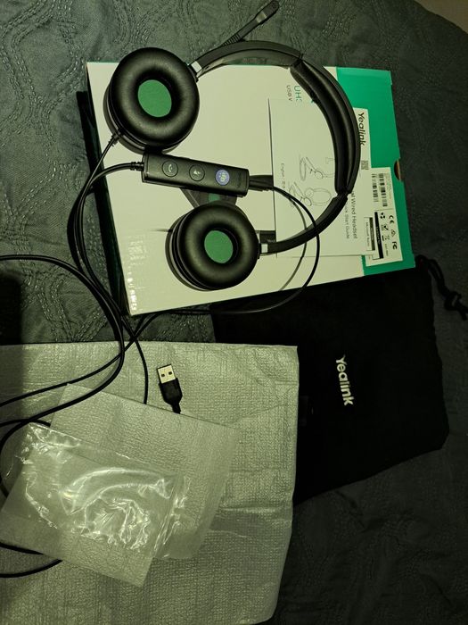 Sluchawki Yealink UH36 Dual - jack, usb