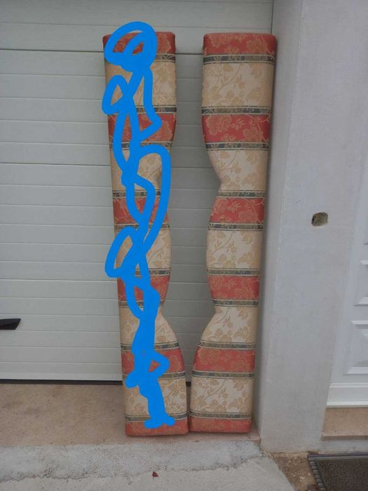 1 sanefa para cortinas ou cortinados