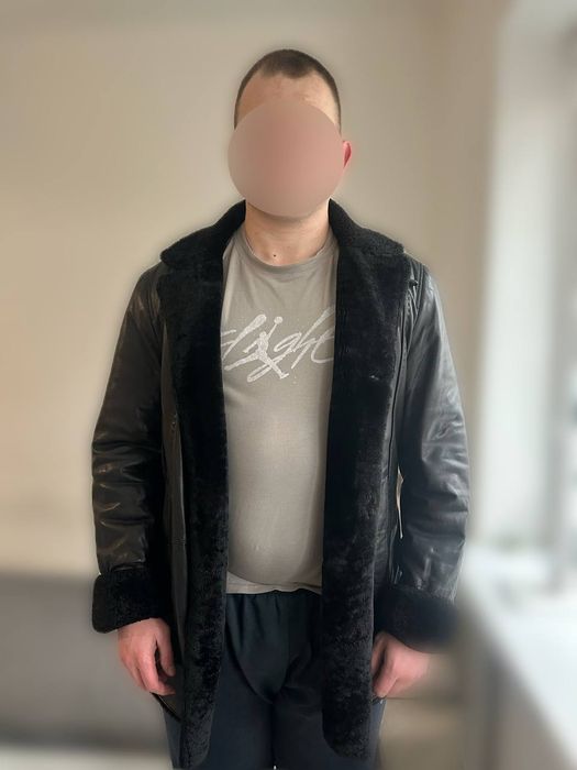 Чоловіча шкіряна дублянка Imparator Pelle (Розмір 3XL)