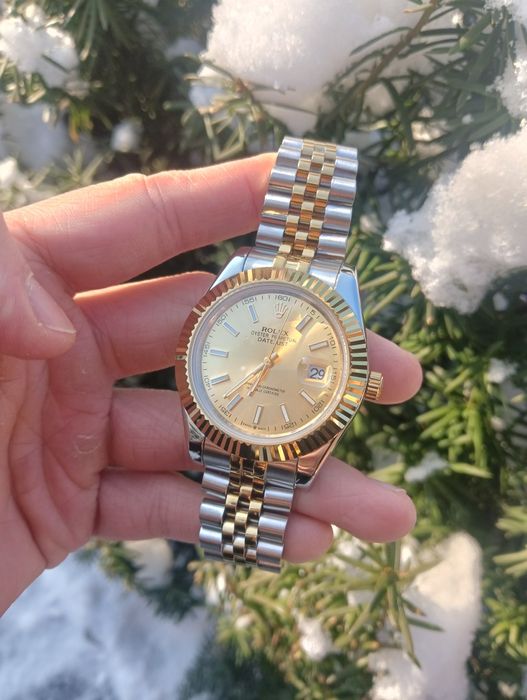 Zegarek Rolex Datejust 41mm Złoty Dial