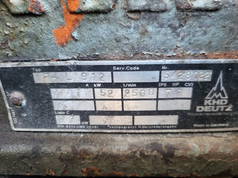 Części do deutz 912, 913 Sprężarka, kompresor , blok silnika