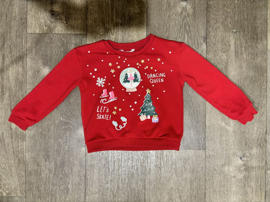 Светр новірічний дитячий свитер новогодний