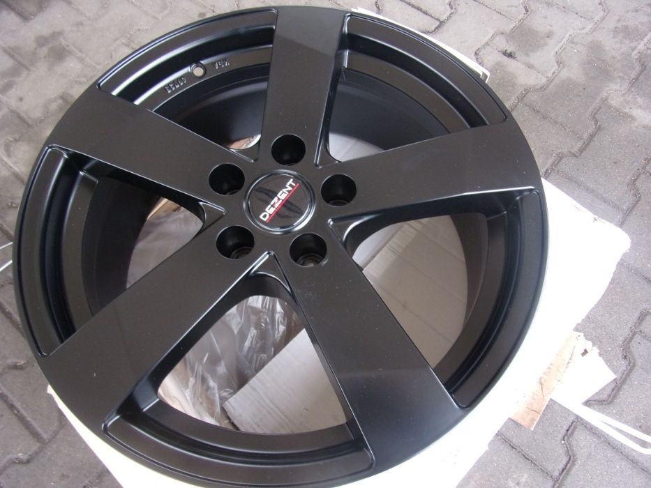 Nowe felgi aluminiowe Dezent 5x114,3 et35 7,5jx18 Mazda