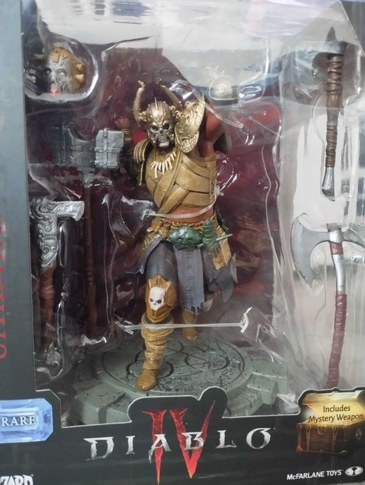 Nowa Figurka Kolekcjonerska Akcji Barbarian (Rare) - Diablo IV