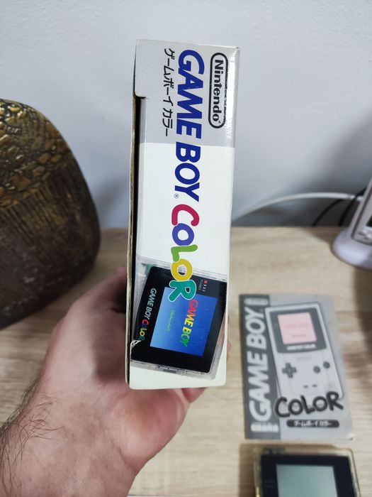 Game Boy color transparente japonês Nintendo