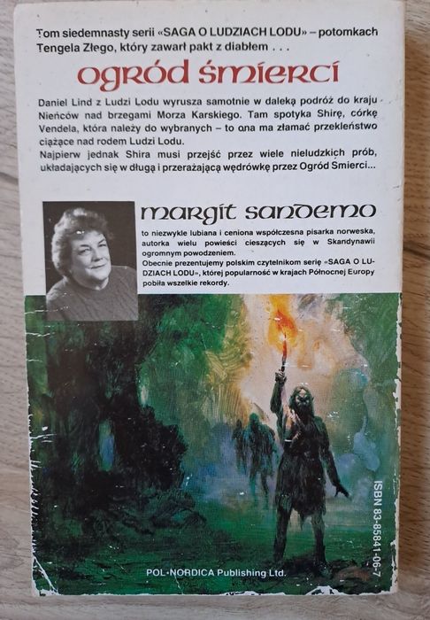 Saga o Ludziach Lodu tom XVII Ogród Śmierci Margit Sandemo