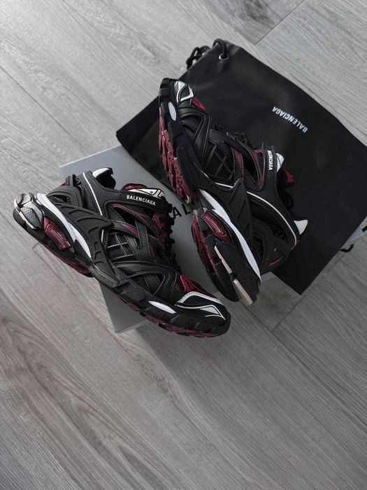 Кросівки Balenciaga Track 2 Black/Red premium