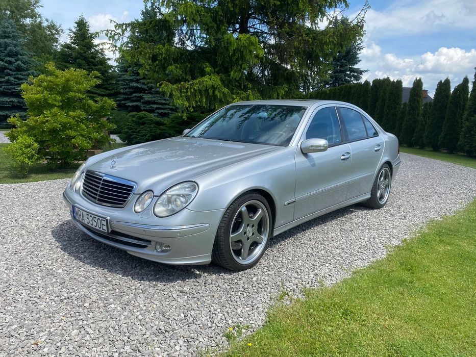 Mercedes-Benz Klasa E Mercedes-Benz E500 Benzyna+LPG