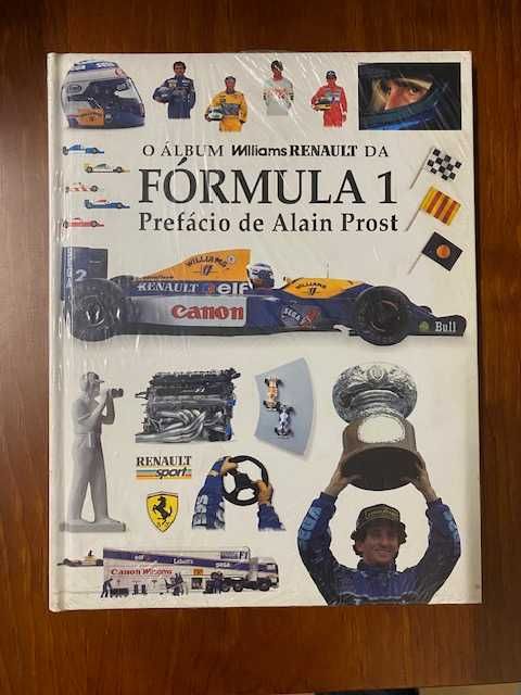 Livro Album Williams Renault Formula 1