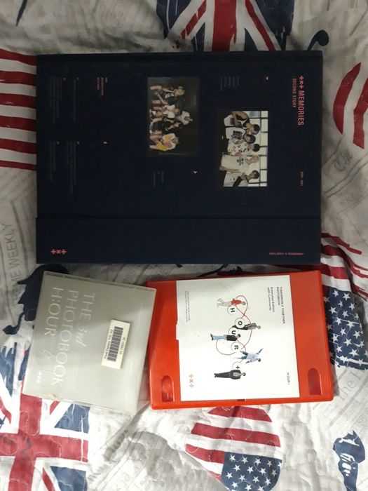 Kpop- k- pop- TXT- zestaw- memories- second story- hour- 6 sztuk