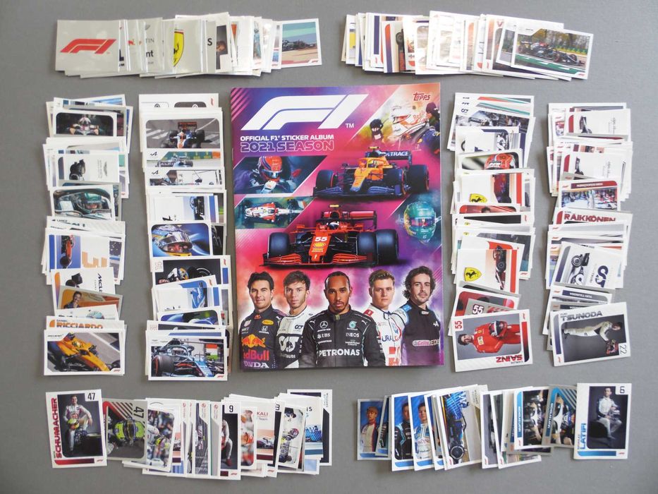 Coleção Completa Topps F1 2021