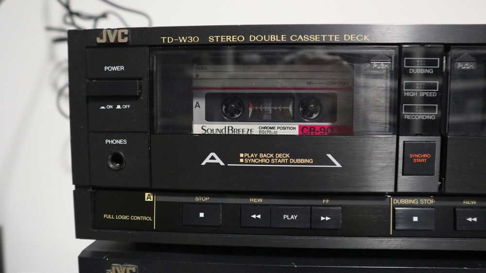 Стойка комплект кассетник JVC TD-W30G и тюнер JVC FX-531 Япония