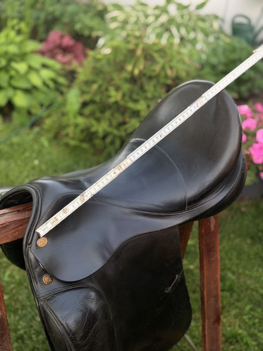 Siodło ujeżdżeniowe czarne Prestige Appaloosa 17,5