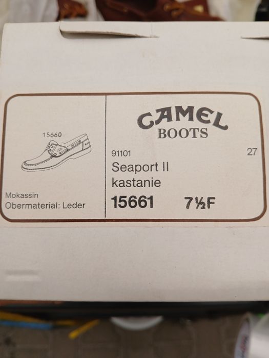 Oryginalnie męskie buty camel