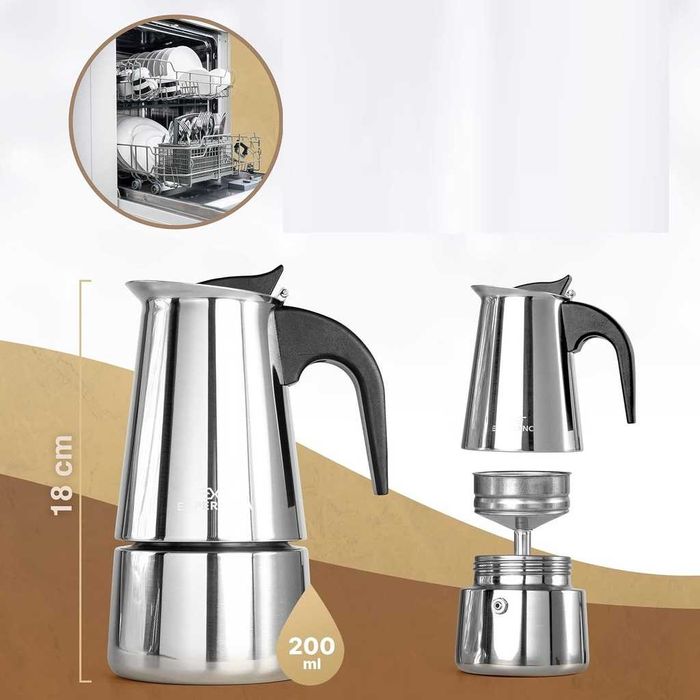 Esperanca Profesjonalny Zaparzacz do Espresso do Kuchenek Indukcyjnych