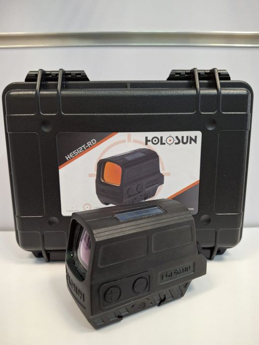 Коліматорний приціл Holosun HE512T-RD із сонячною батареєю
