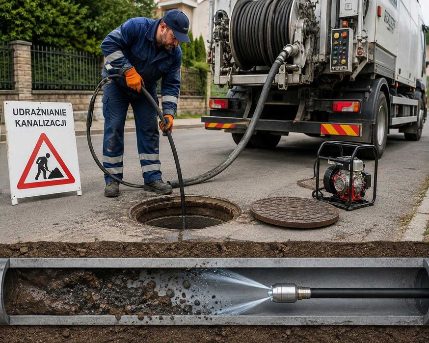 Pogotowie kanalizacyjne 24/7