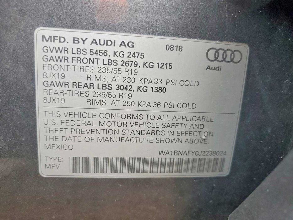 Audi Q5 Premium Plus 2018
