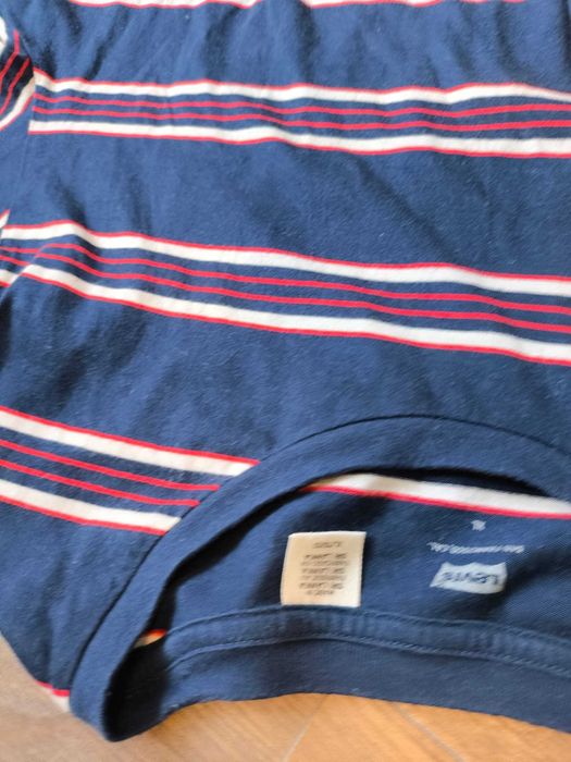 Levi’s T-shirt Stripes L XL bez metek jak nowy TK MAXX
