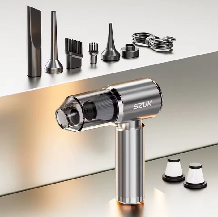 Nowy odkurzacz bezprzewodowy samochodowy prezent szuk