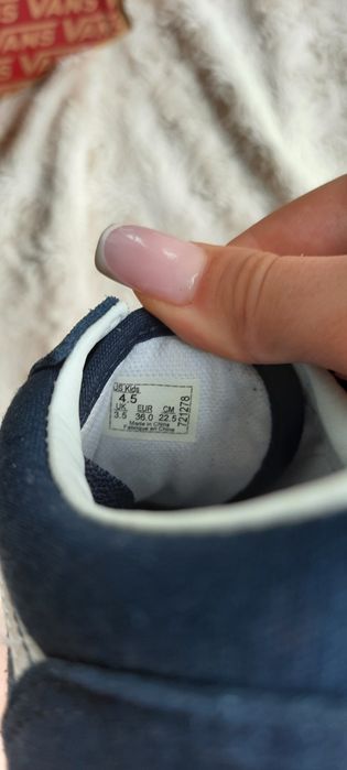 Nowe z metkami niskie granatowe Vans Old Skool roz 36