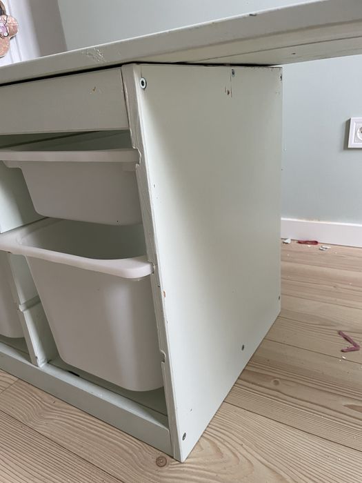 Trofast ikea com cestas verde