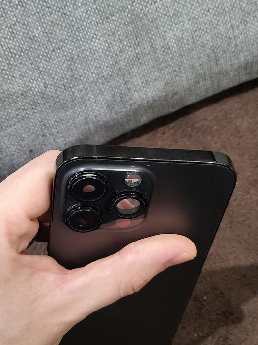 Оригинальный корпус Iphone 14 pro max Space Black с вырезом под Sim