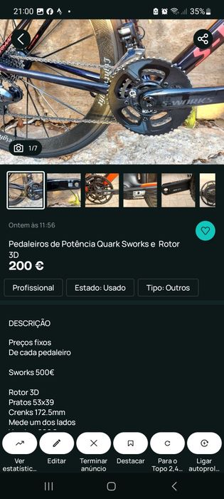 Acessórios para bicicletas oportunidades