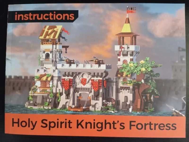 Forteca Rycerzy Świętego Ducha Zamek 2568pc kompatybilne z LEGO Castle