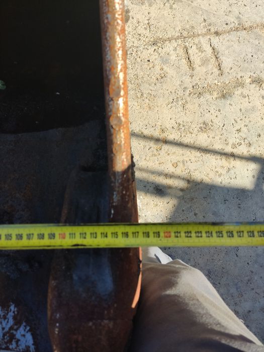 Łyżka 120cm sworzeń 60mm