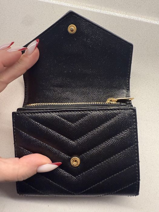 Гаманець Saint Laurent чорний