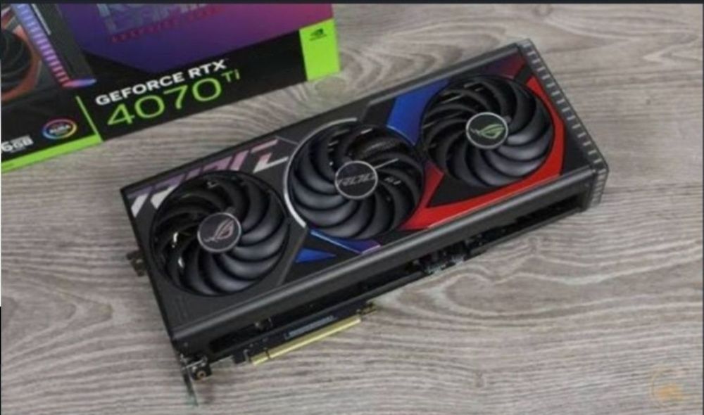Відеокарта ASUS ROG STRIX RTX 4070 Ti  12-GB GDDR-6X Магазин CompiC