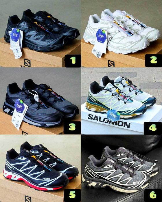 ‼️Кросівки Salomon (Gore-Tex) XT-6 / XT-4 / XT-Slate | Розміри 36 - 46