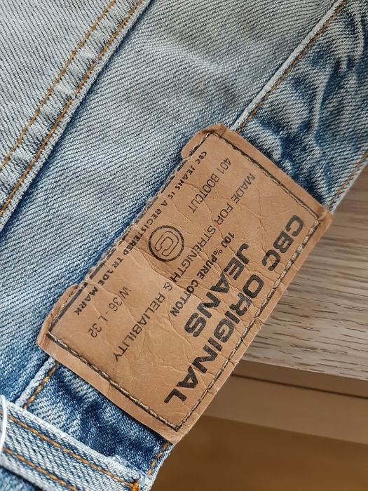 Spodnie jeans xl cbc oryginal jeans turcja vintage męskie klasyk przet