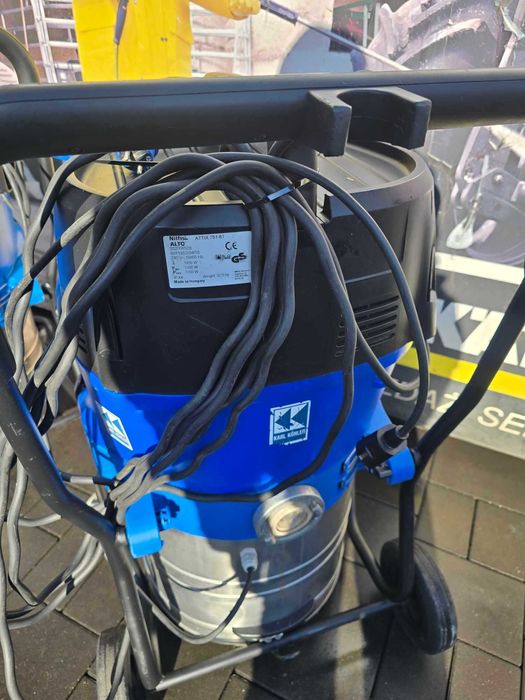 Odkurzacz Nilfisk ATTIX 751 do kostki Karcher, z pompą do brudnej wody