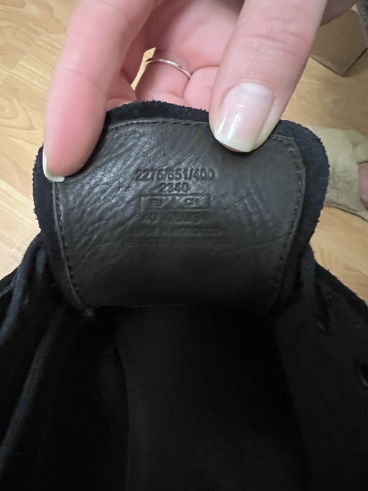 Туфлі-брогі замшеві Massimo Dutti