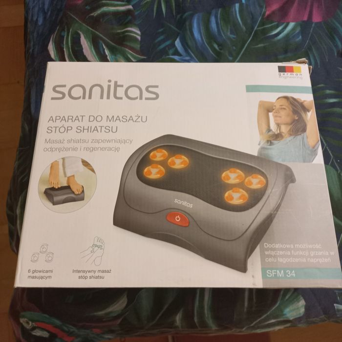 Sanitas rewelacyjny masażer z odprężąjącą funkcją grzania