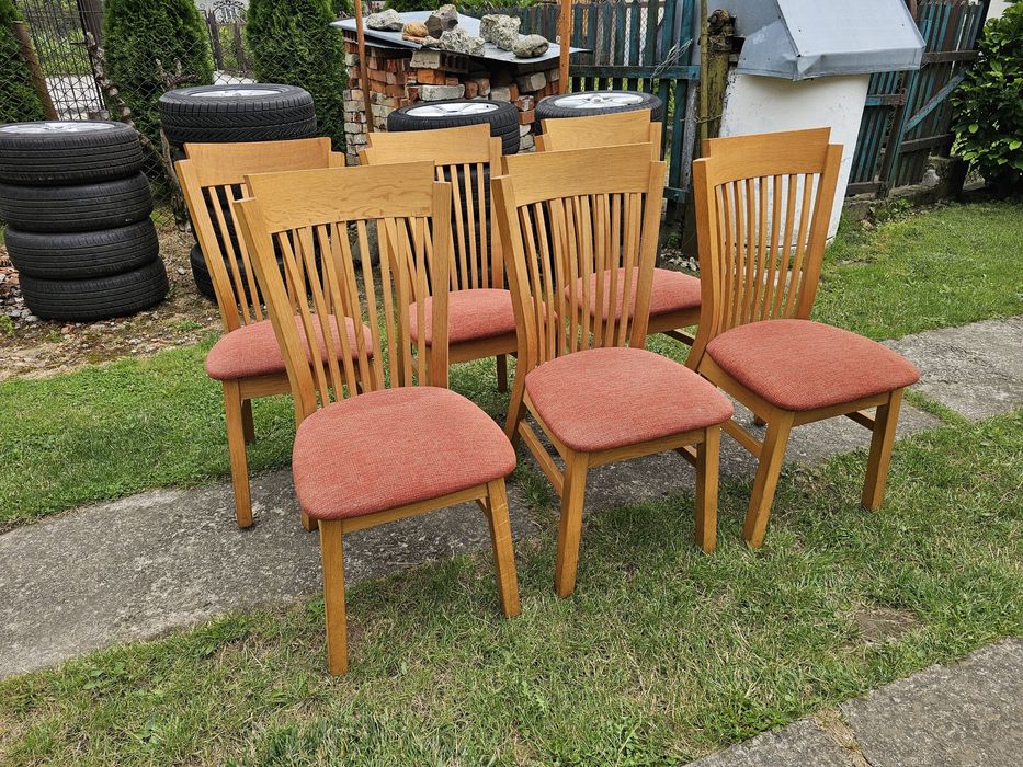 Крісло дерев'яне дубове