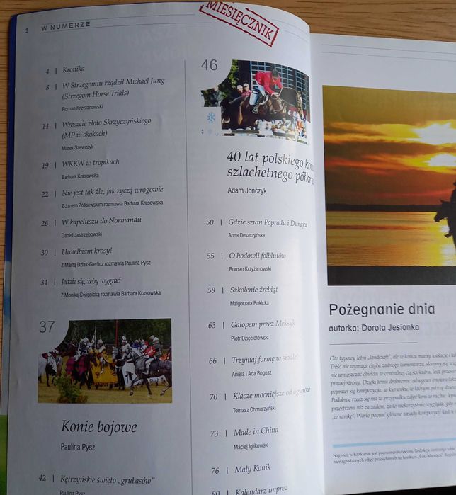 czasopisma Kraina Bugu i Koń Polski- zestaw