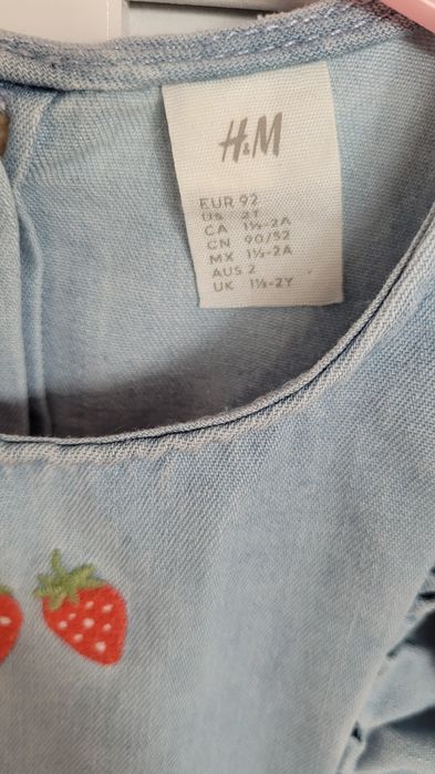 Sukienka  h&m 92