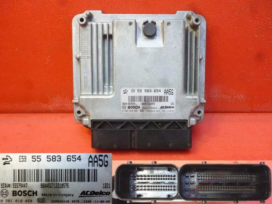 komputer silnika aa5g opel insignia astra 2.0 cdti a20dth 2011r 55583654