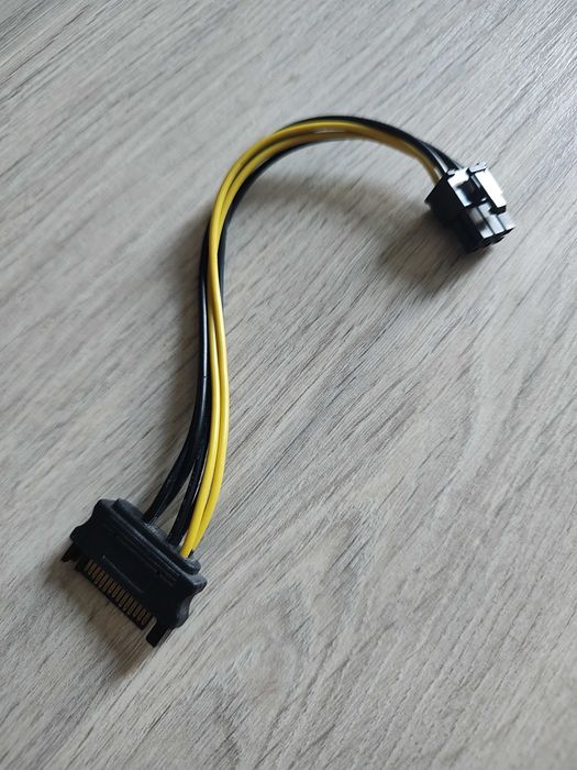 Adapter/ przejściówka SATA / PCI-Express 6-pin karta graficzna