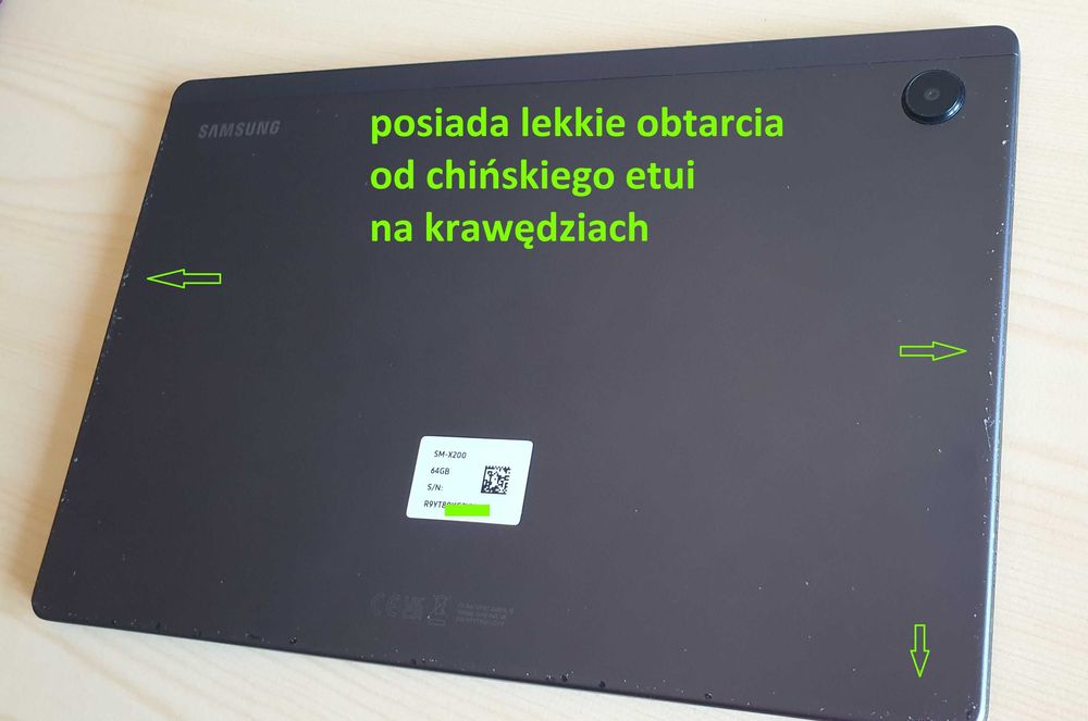 Samsung tablet 10" ANDROID 14 wifi Tab szybki 4gb 64GB gry google play