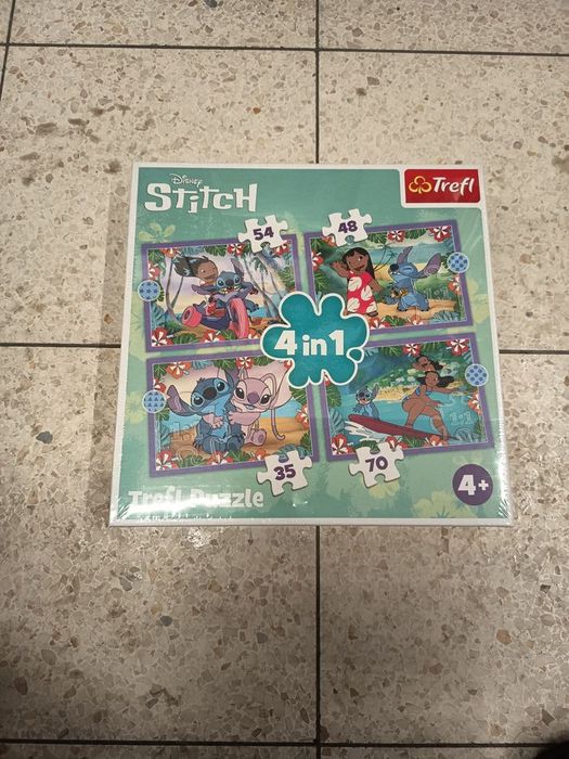 Nowe puzzle Trefl 4w1 Szalony dzień Lilo Stitch
