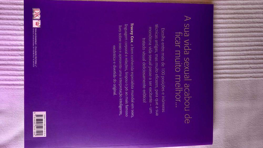 Livro Kama Sutra c/ fotografias - Tracy Cox (c/ portes)