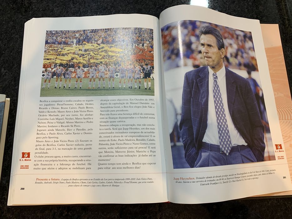 Livro A história do Benfica