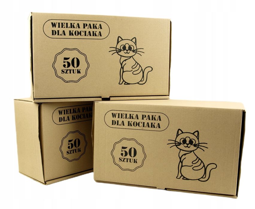 Pakiet Saszetki Dla Kota Mix Smaków 50 Szt. Wielka Paka Super Jakość